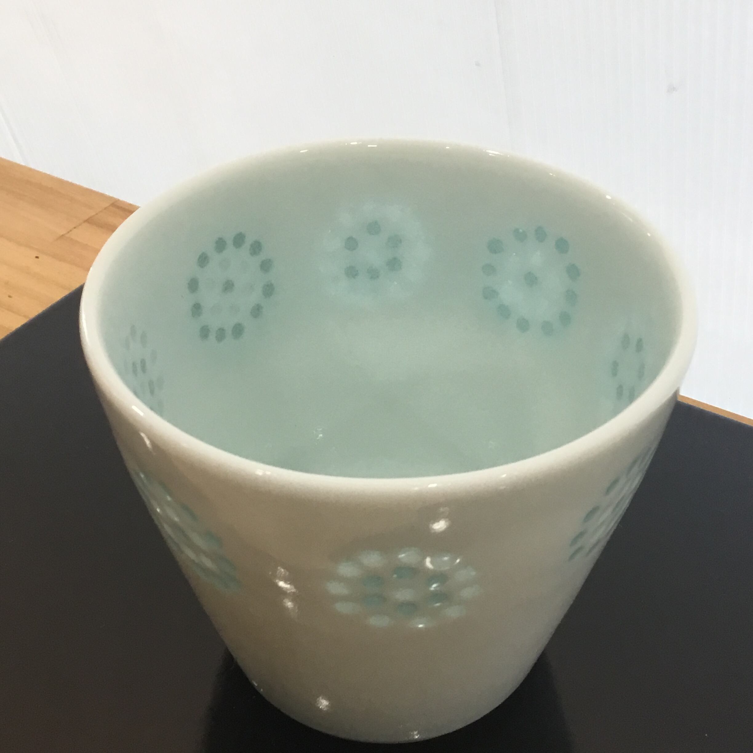 ♦１０点♦蛍手陶器　マルチカップ　華　そば猪口　薬味皿　デザートカップ　そうめん ♢10点♢蛍手陶器 マルチカップ 華 そば猪口 薬味皿 デザートカップ