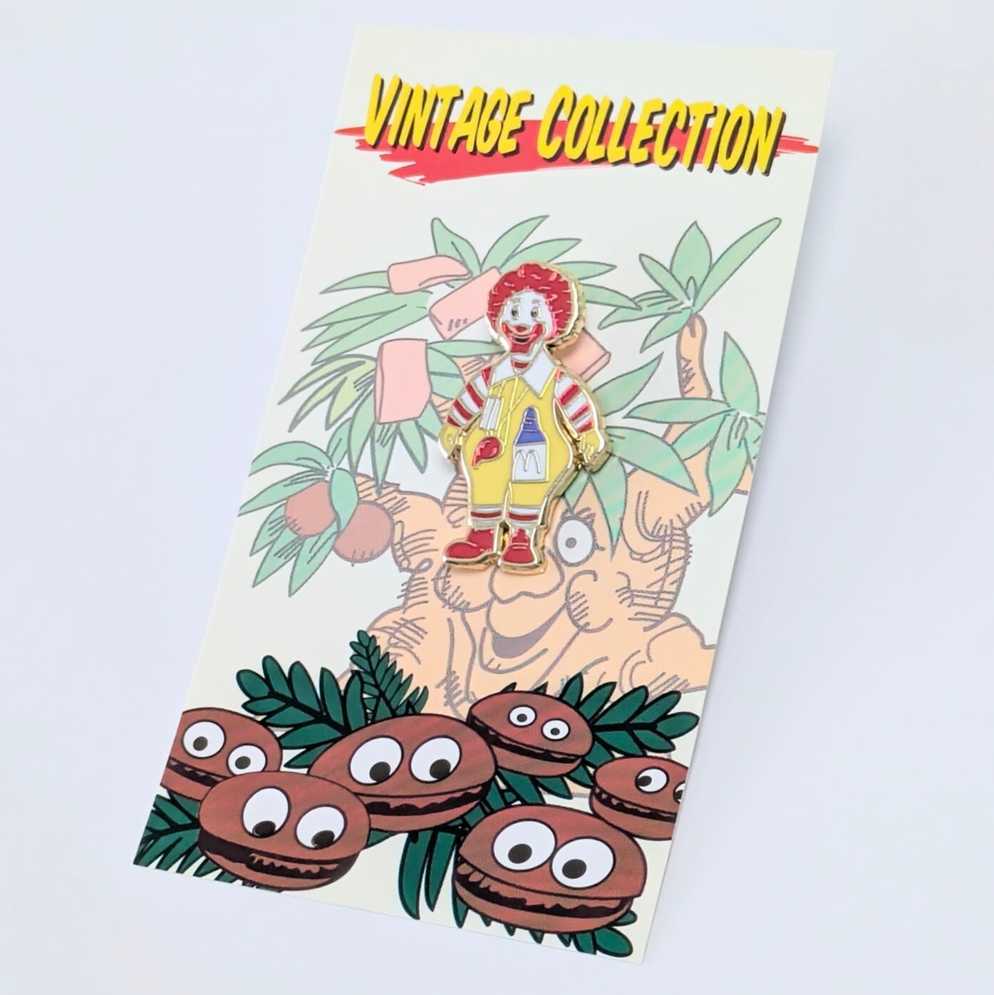 ★ピンズ PINS★ピンバッジ 【マクドナルド( McDonald's)ドナルドマクドナルド / ロナルド VintageCollection ビンテージコレクション 】 〚アメリカン雑貨 アメトイ〛