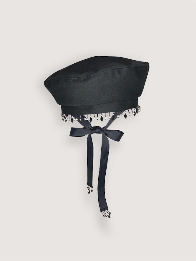 DROP FRINGE BERET