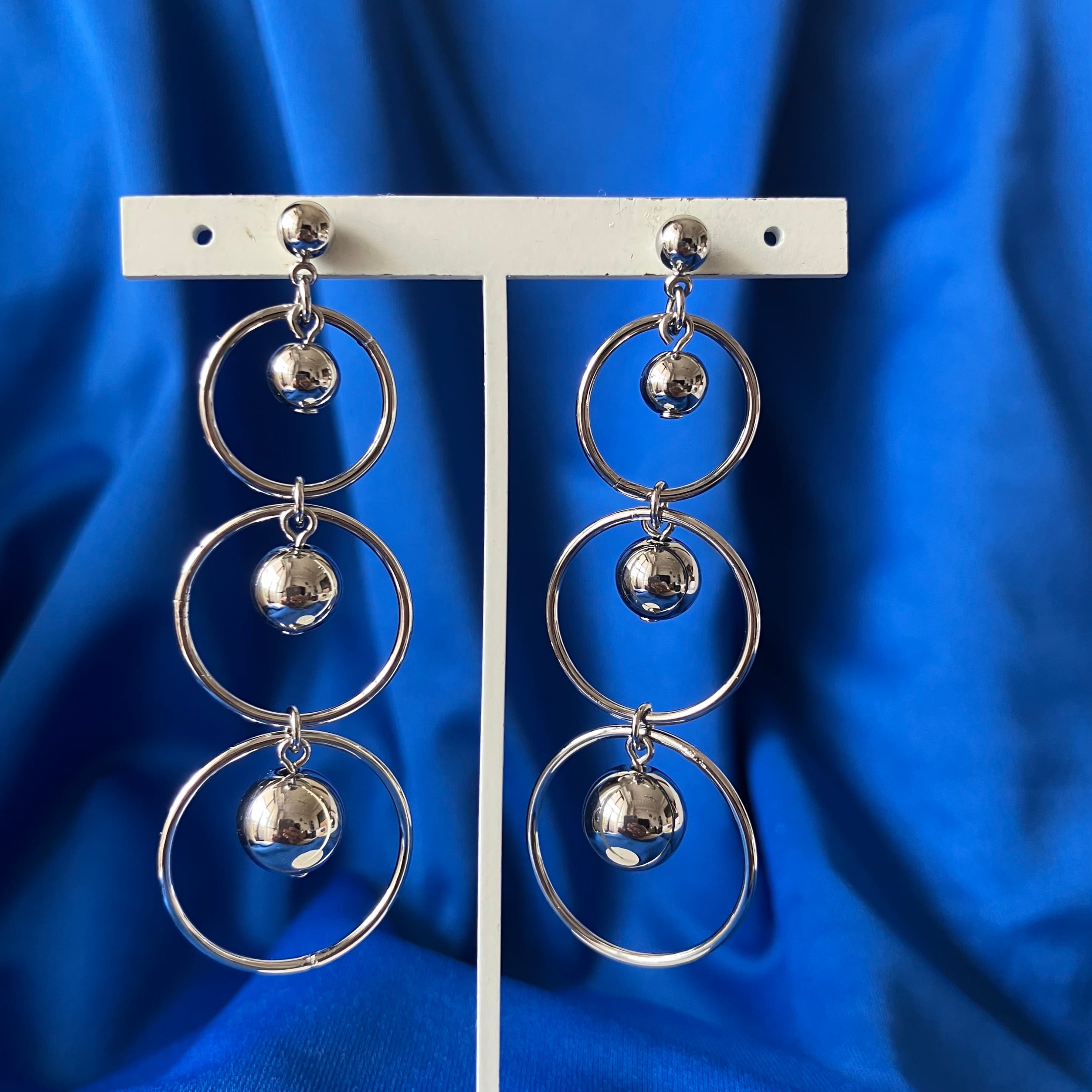 cubic zirconia pierce[p-1392] ヴィンテージピアス | LEO VINTAGE
