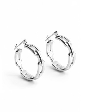Chase earrings L〈Silver〉
