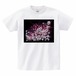 フラワースプラッシュTシャツ(白)