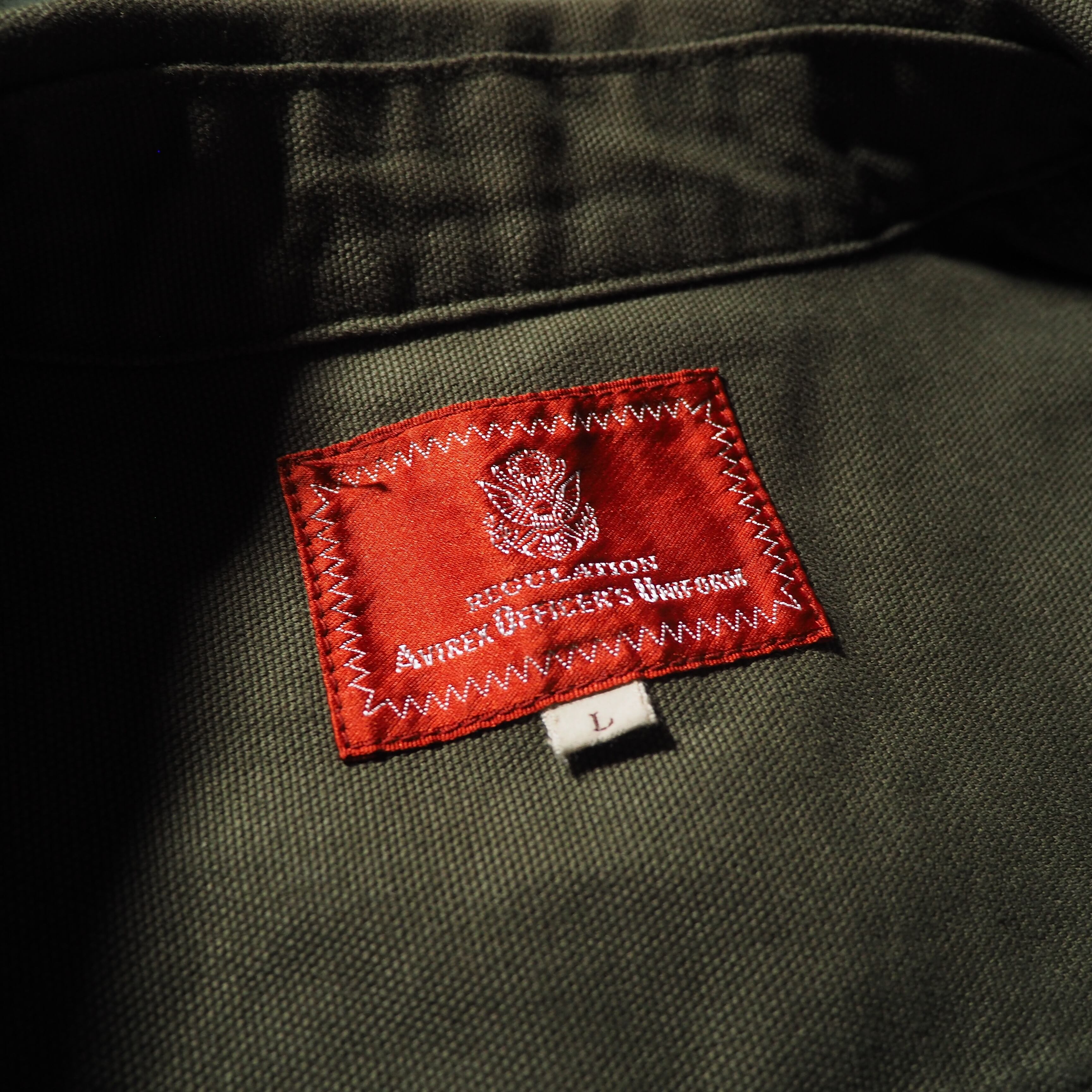 ” AVIREX ” Rebuild panel Docking vintage loose military jacket