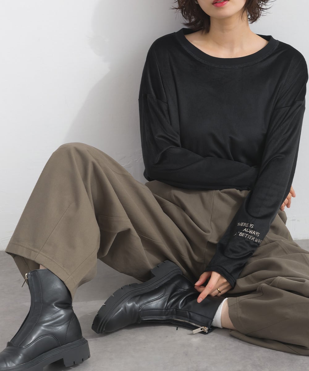 K261005 ツイルコクーンパンツ / Twill Cocoon Pants | meme / iriey