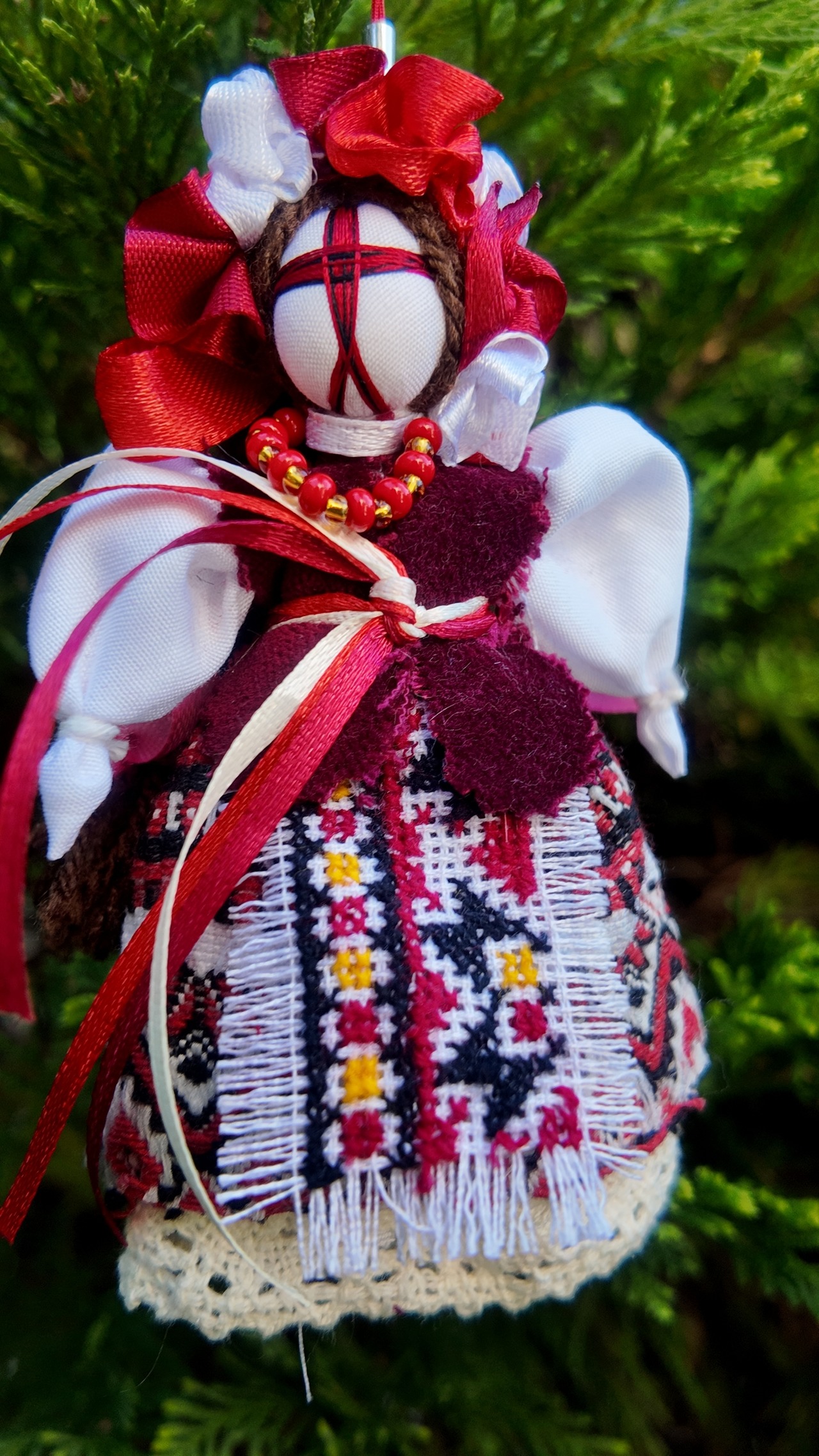 UA.Designer手作りモタンカ（ウクライナの御守り） - 4