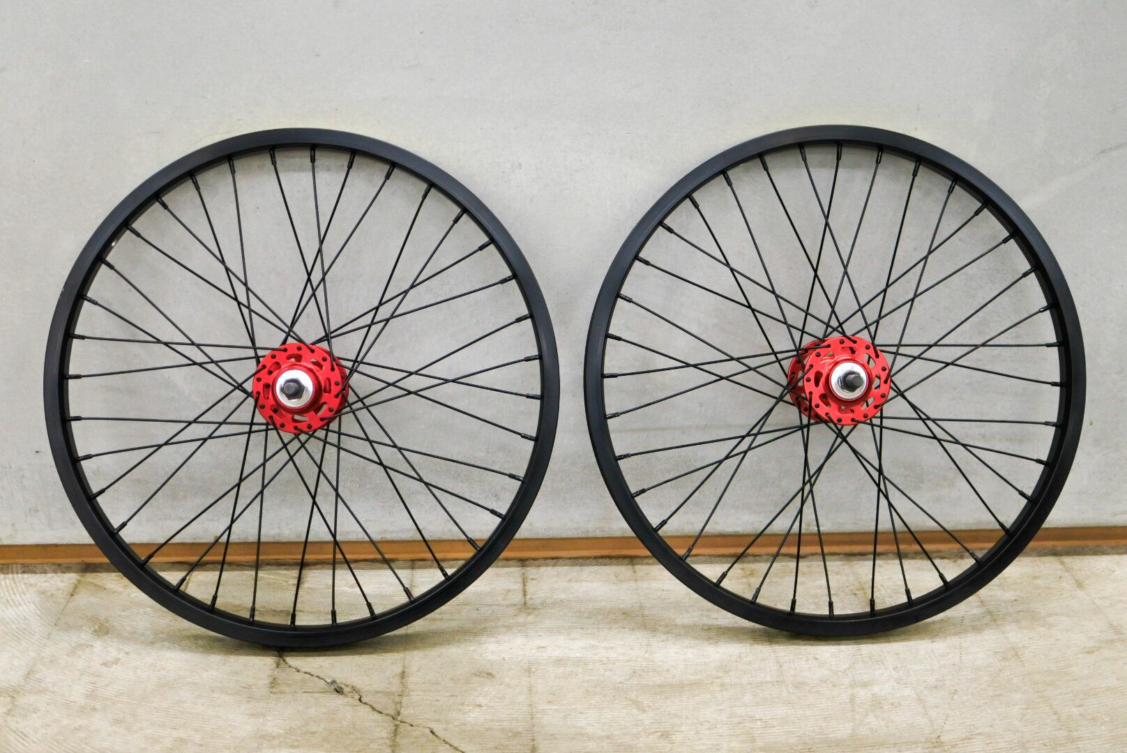 値段が激安 BMX フロント リア ホイール SHADOW Wheel Set パーツ