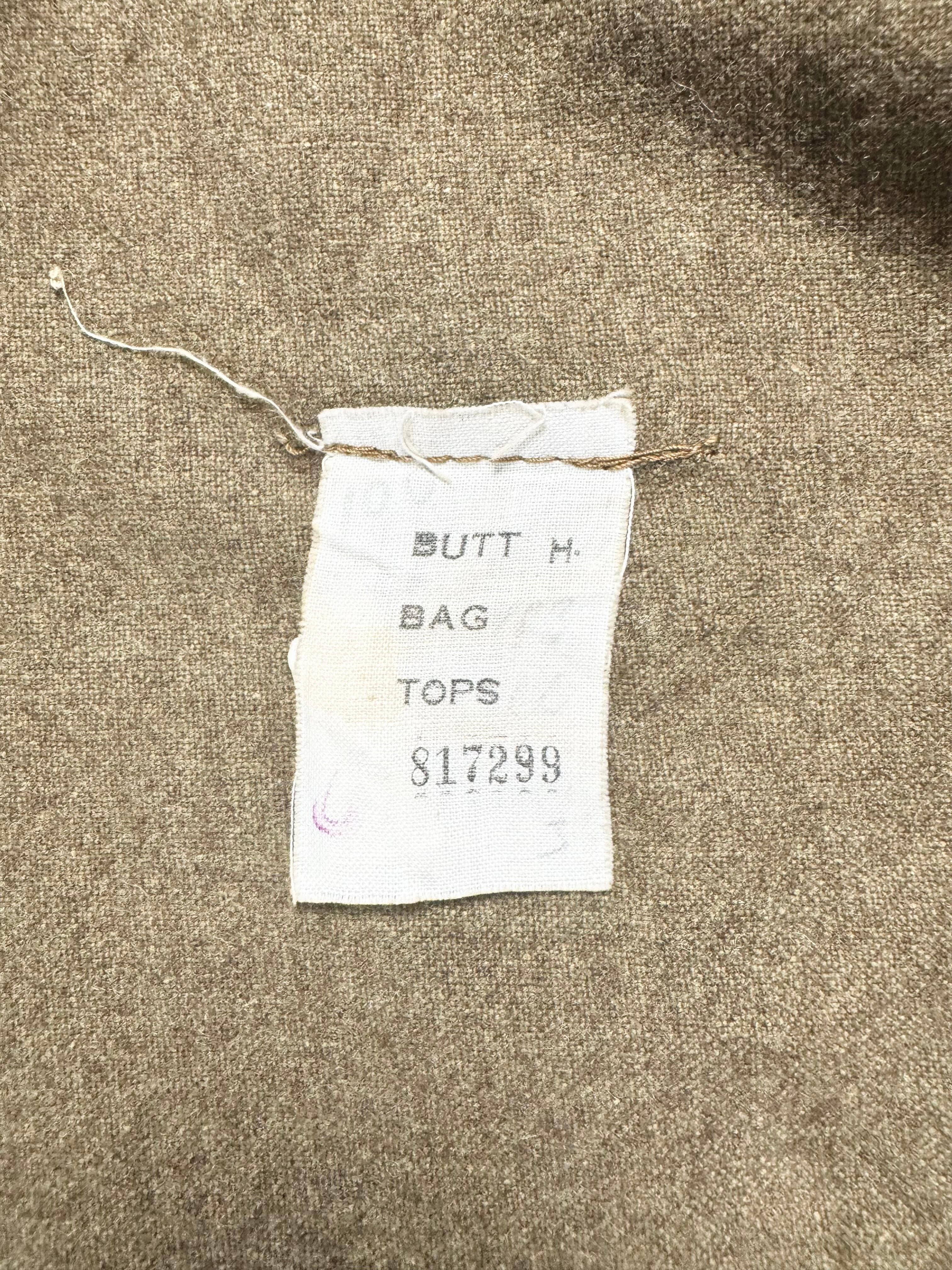 1955 British Army PVC Jerkin by Cookson & Clegg Size3 | wardrobe