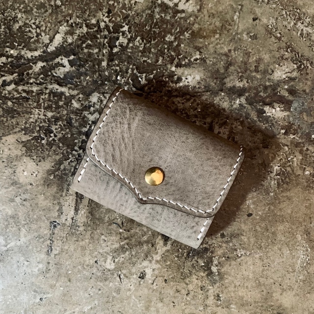 Compact Wallet ／Alaska Leather ＜別注＞