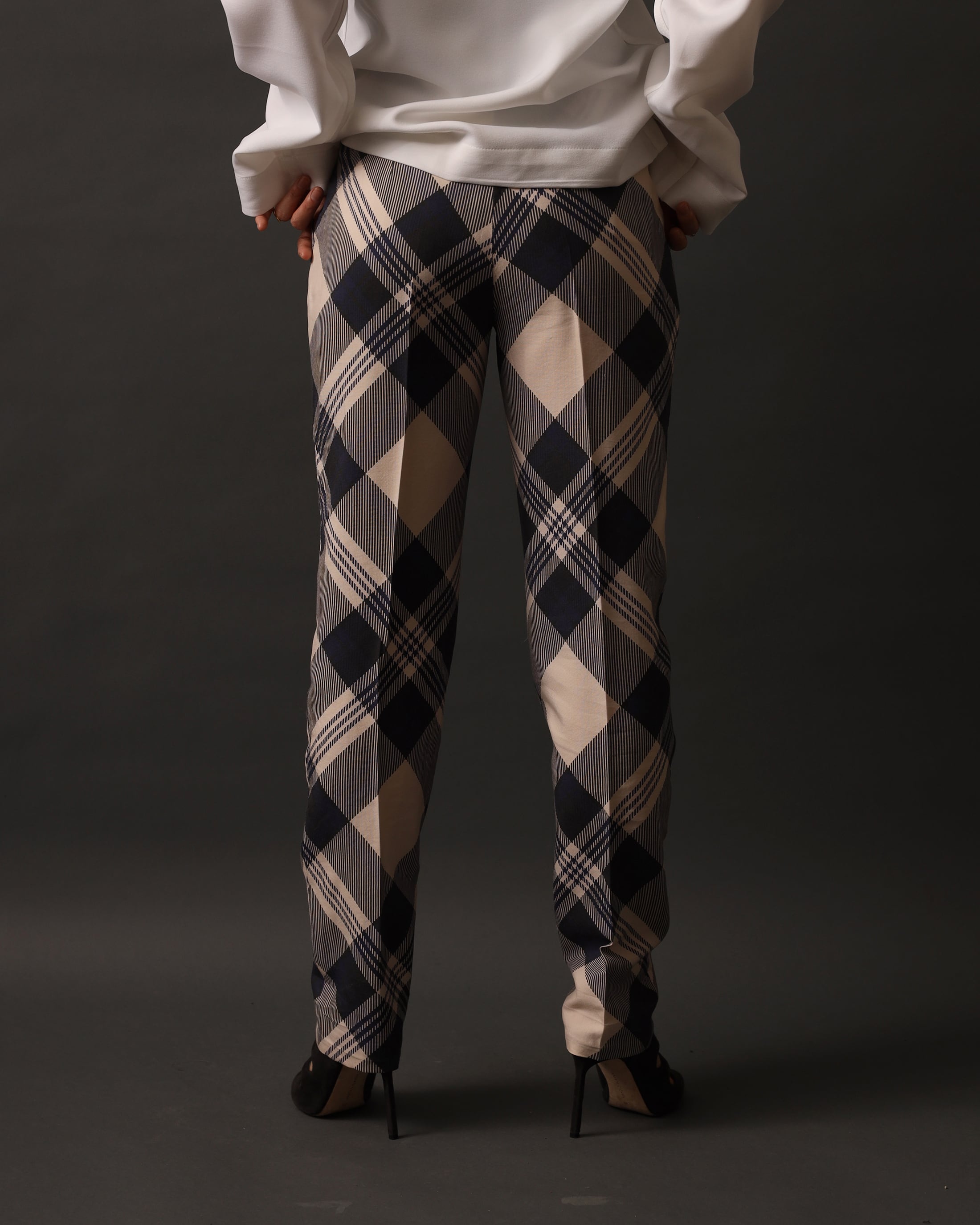 Dries Van Noten / Plaid Printed Pants | Witty Vintage