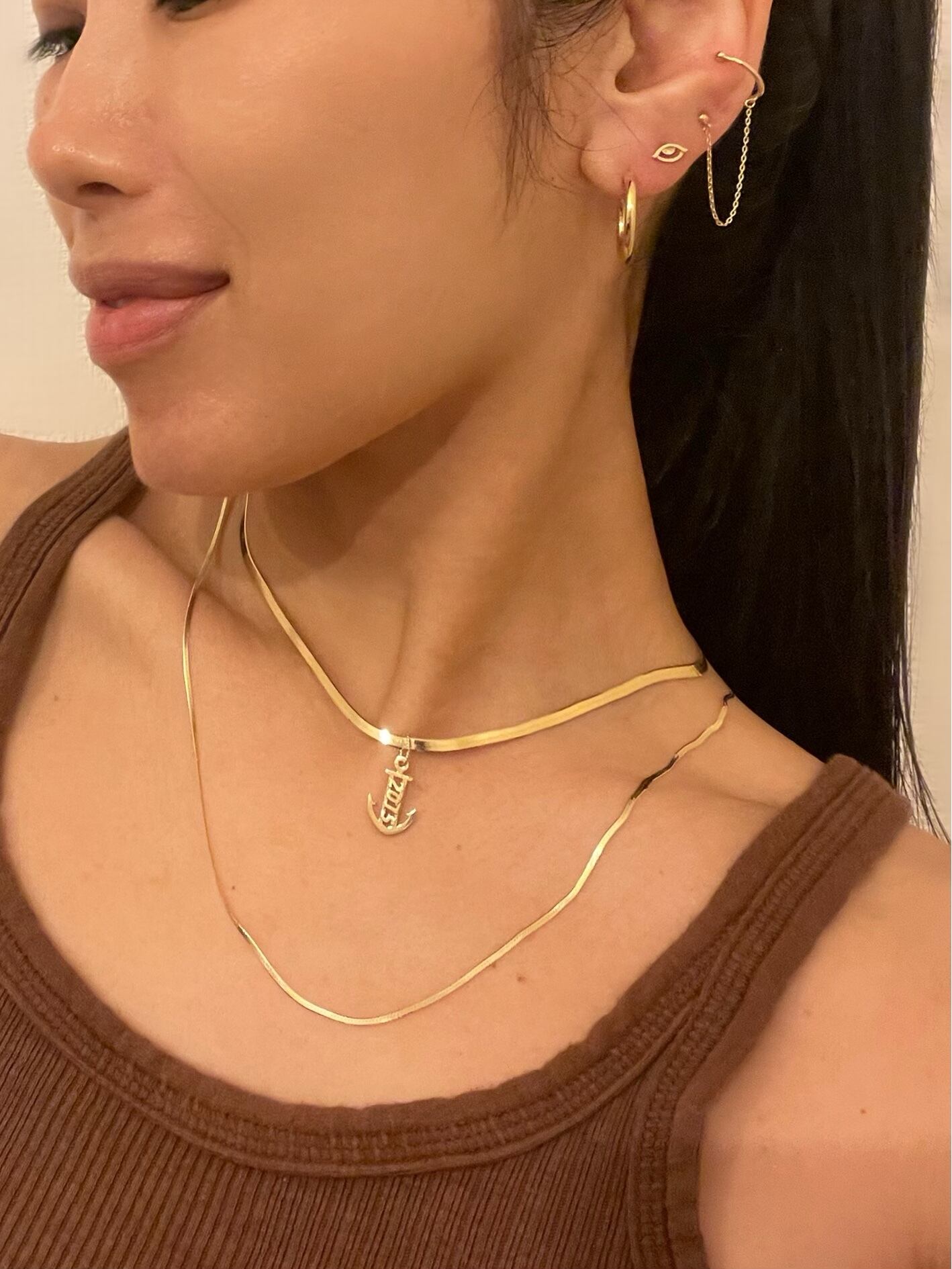 H SAKAKIYAMA ゴールドチェーンネックレス NAKED NAKED | H SAKAKIYAMA.