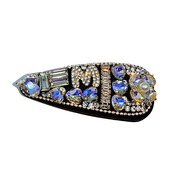 Rhinestone Decorated Barrette  F0123