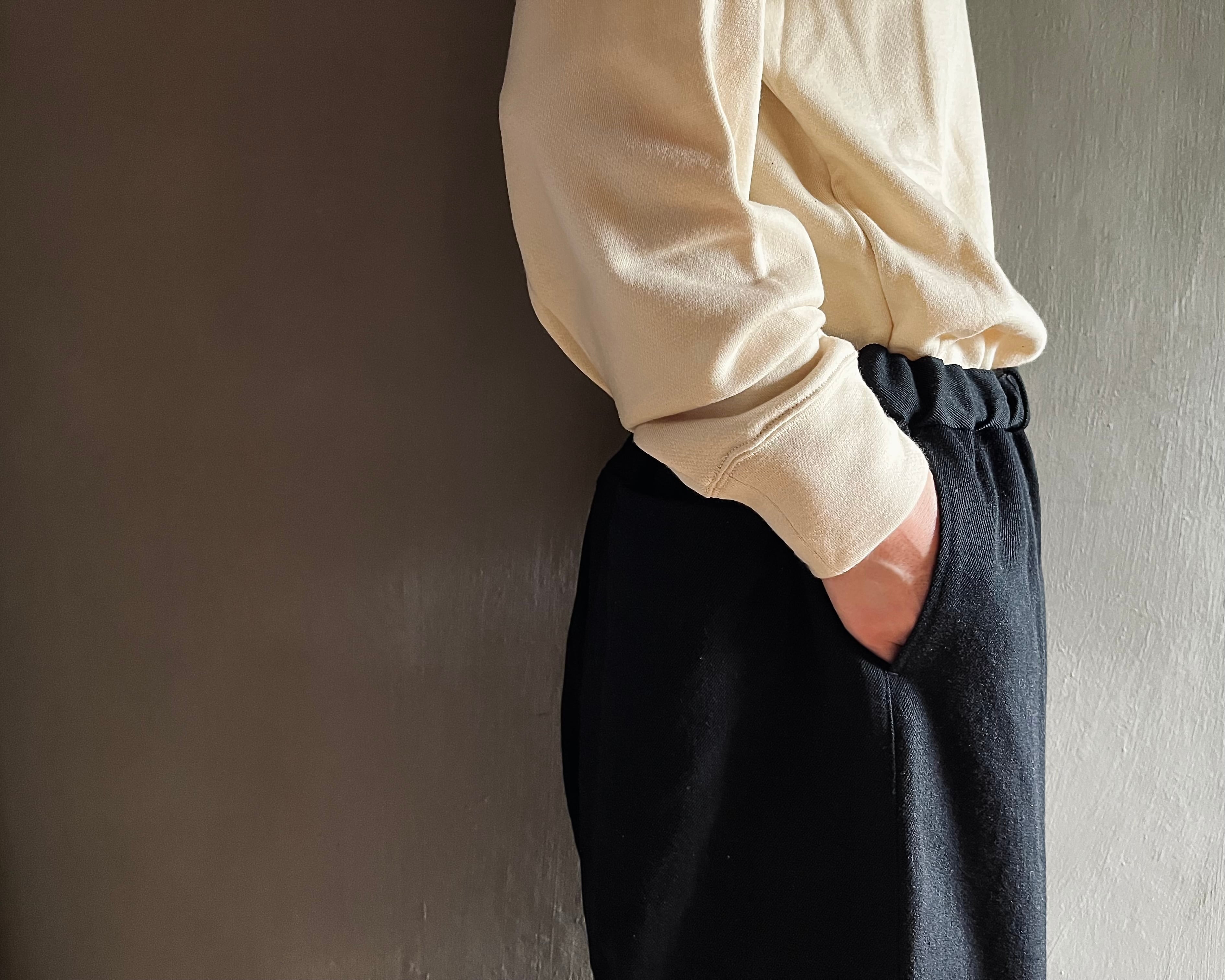 MITTAN｜NMウールOCツイルパンツ PT-125 黒 | CORNER_122