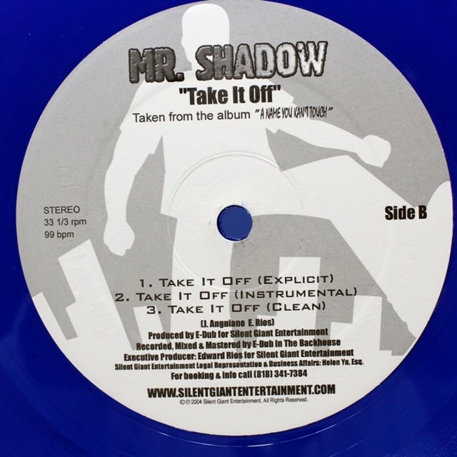 Mr. Shadow / It's Mr. Shadow [none] - 画像2