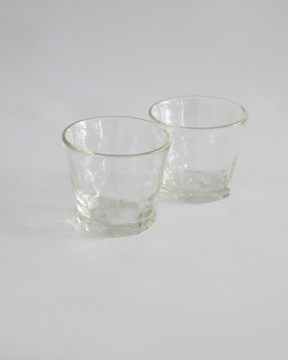 星耕硝子 伊藤嘉輝 八角コップ クリア | artstellas器物家(アステラス