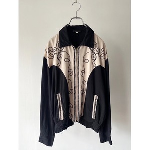 -LA ROCKA! - 80's embroidery design western jacket