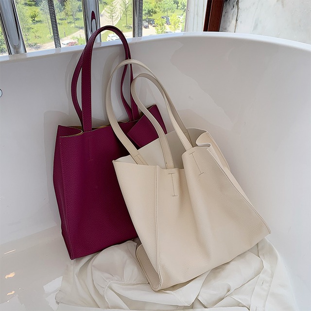 大容量バッグ女性バッグ2020夏の新しい波テクスチャワイルドハンドバッグショルダーバッグネット赤ファッショントートバッグ Tiancai_Wing_Bag9840711