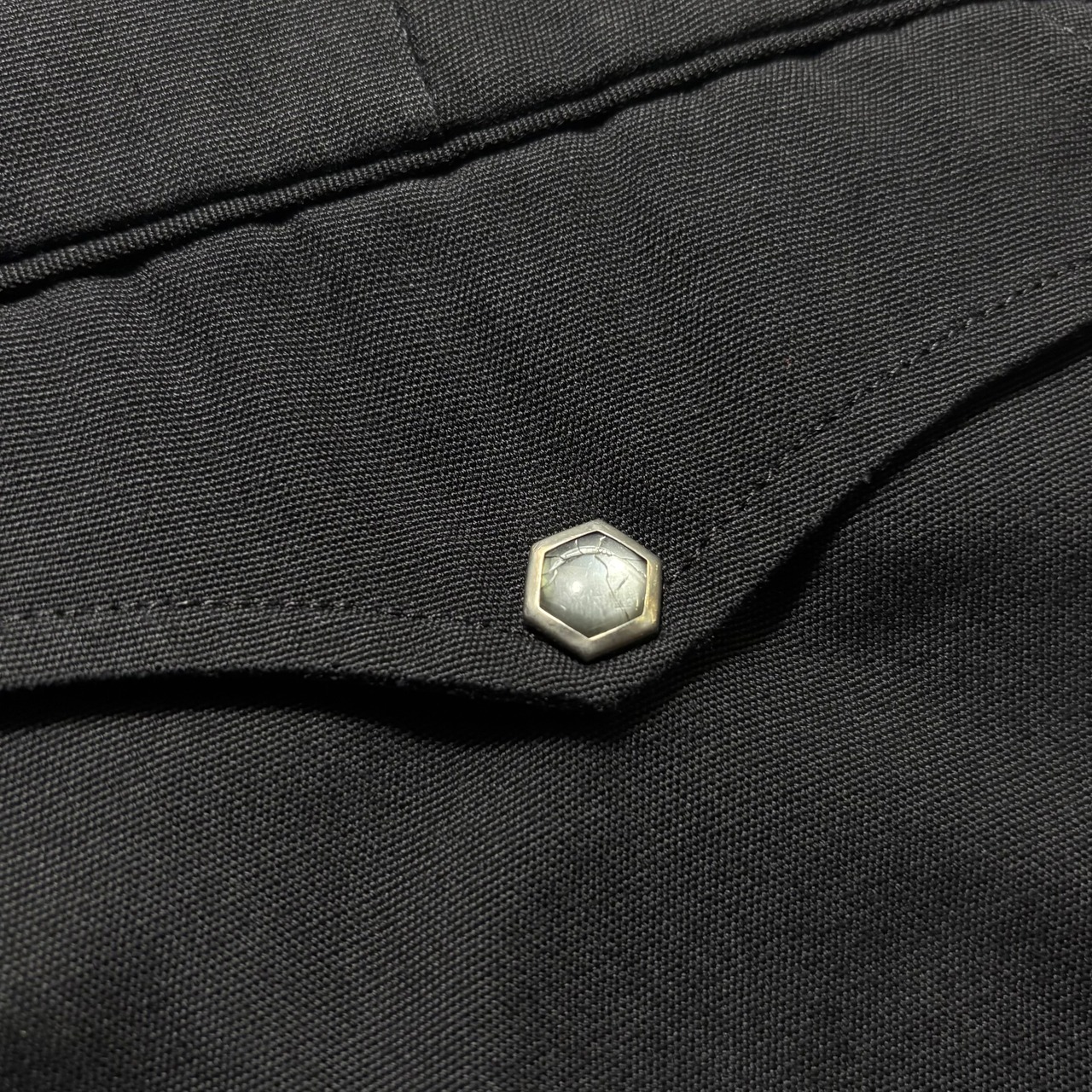 vintage 1960’s black cotton work pants