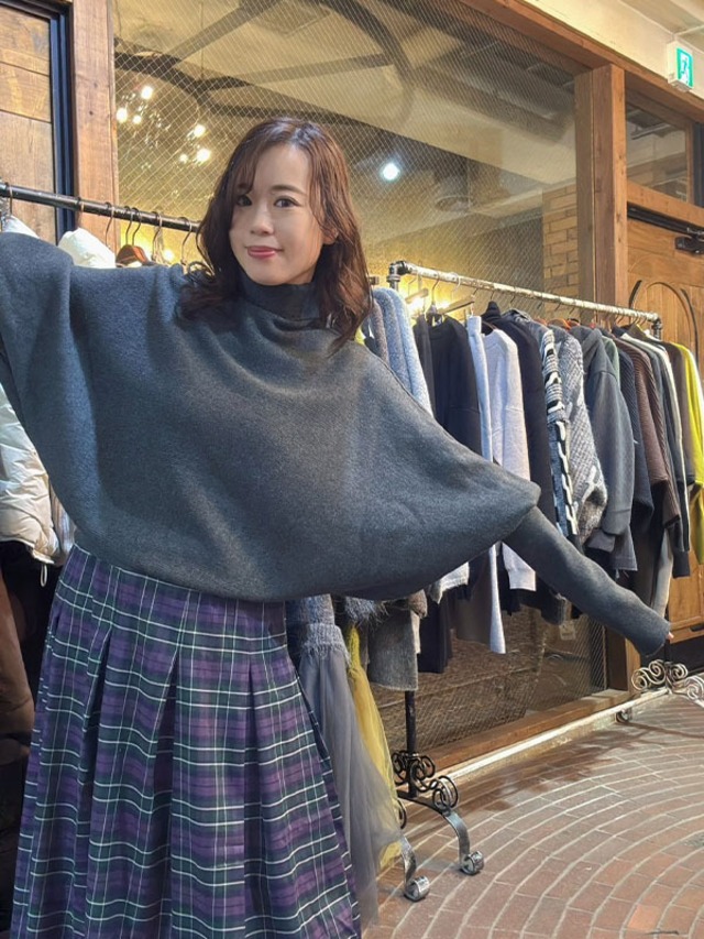 セブンデイズ　1251151　ロングスリーブポンチョKT 冬