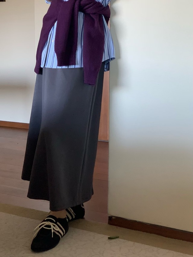 (予約) signature / Macaron banding skirt 4color