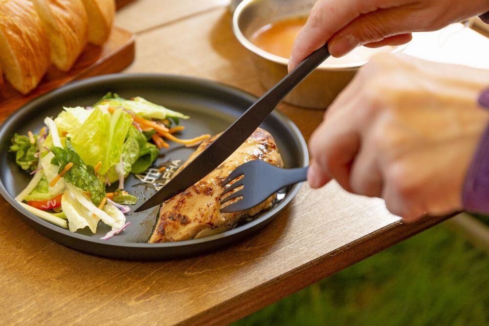 廃盤】テーブルウェアセット ブラック（TW-021BK） | アウトドア