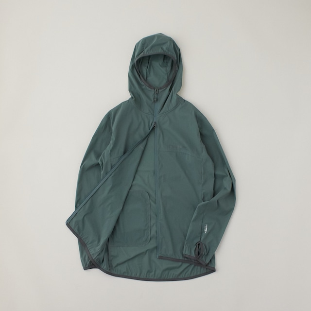 Teton Bros ティートンブロス WS Wind River Hoody (Women) 24SS Grayish Green レディース フルジップパーカー ジャケット