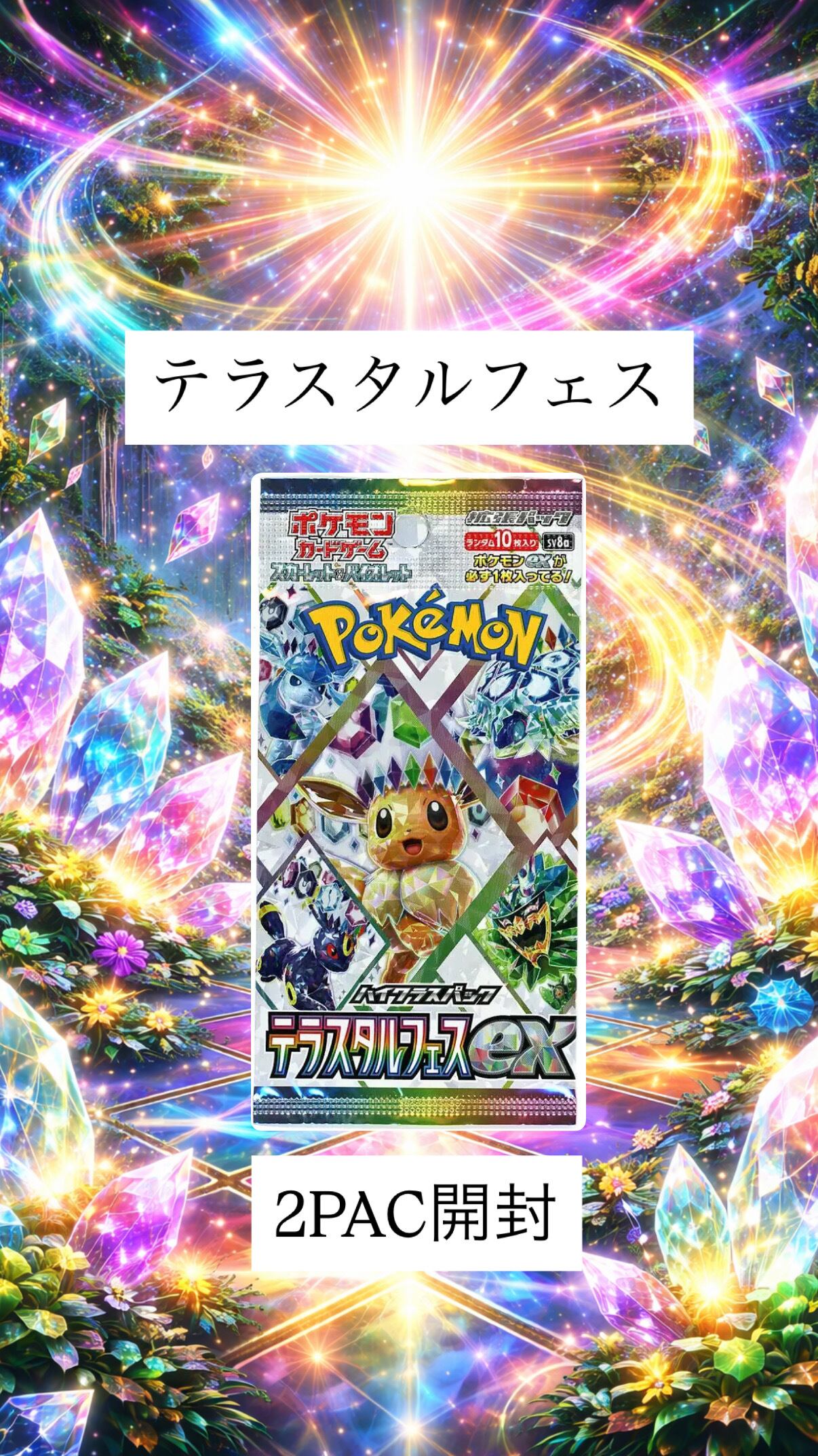 テラスタルフェス 2パック開封 | PAY ID