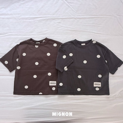 MIGNON［取寄］dot label tee 26autumn