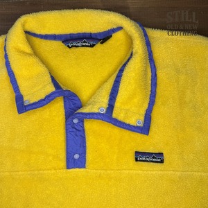 1980's～  PATAGONIA SYNCHILLA SNAP-T  MADE IN USA【サイズ表記 S】/  1980年代  パタゴニア シンチラ フリース スナップT アメリカ製