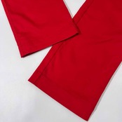 le coq sportif GOLF ルコック ワッペン付き ストレッチ ゴルフ パンツ 11 /レッド/レディース