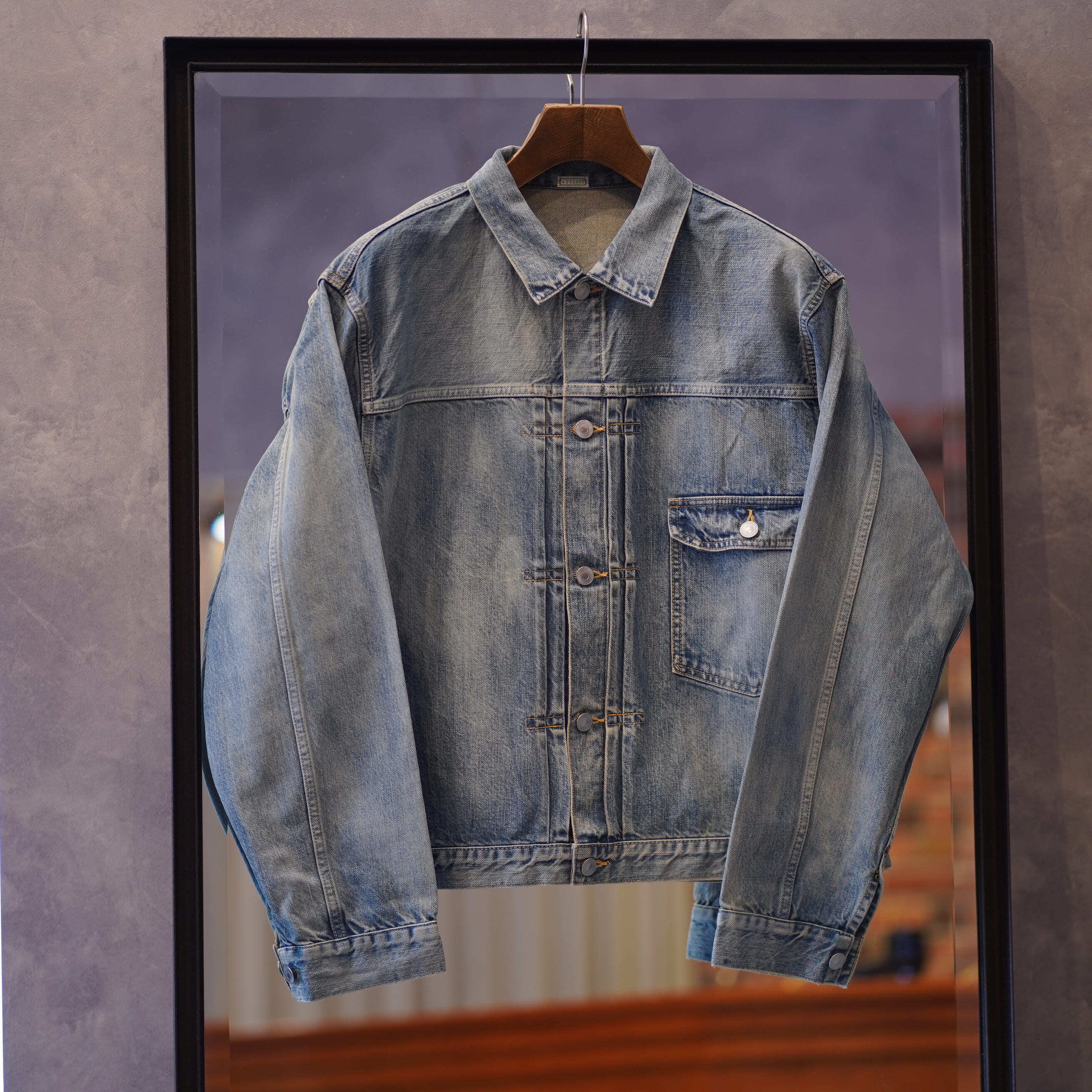 A.PRESSE 1st Type Denim Jacket 23aw-