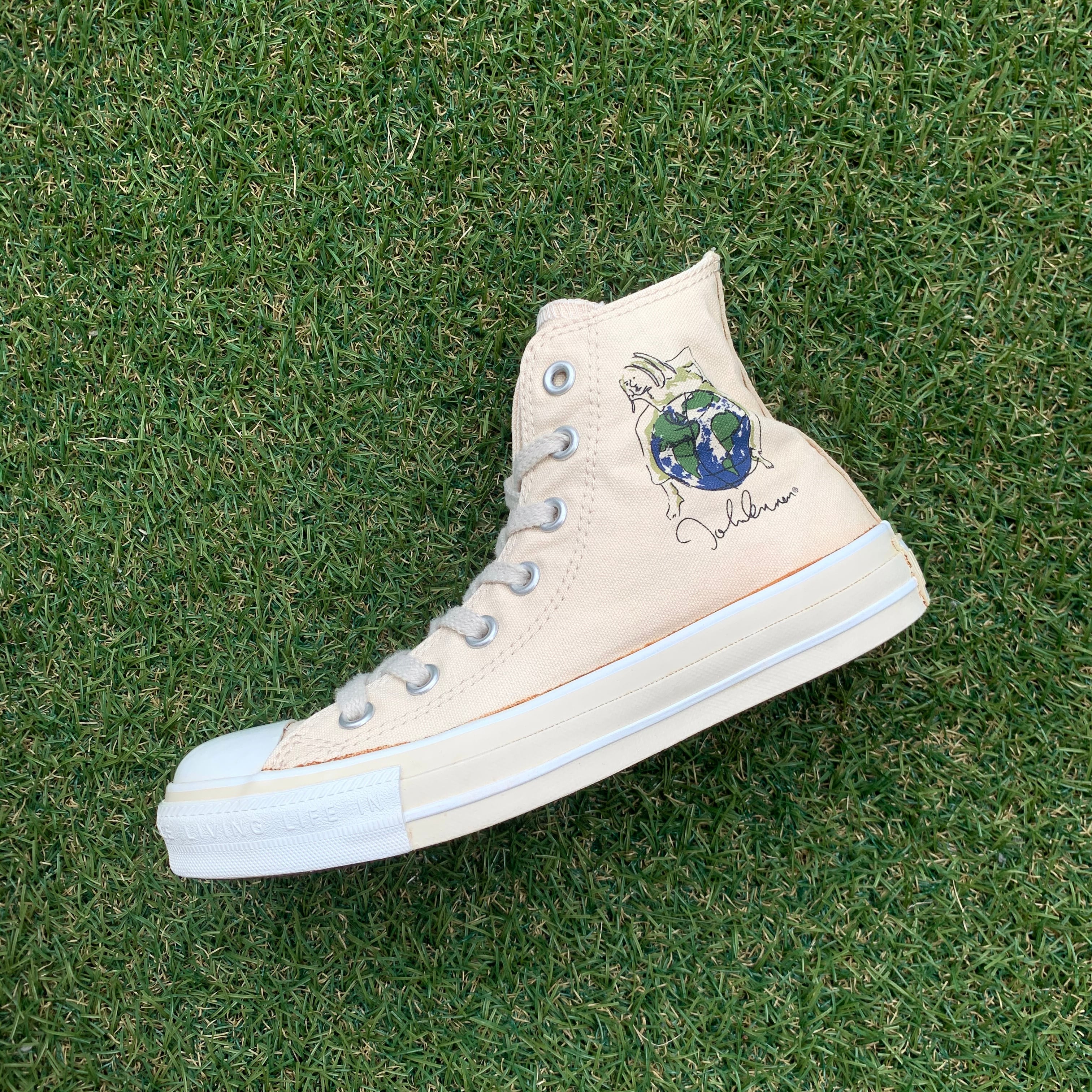 コンバース CONVERSE  オールスター スニーカー  ジョンレノン 平和 限定モデル！converse×JHON LENNON ALL STAR PC HI コンバース×ジョン