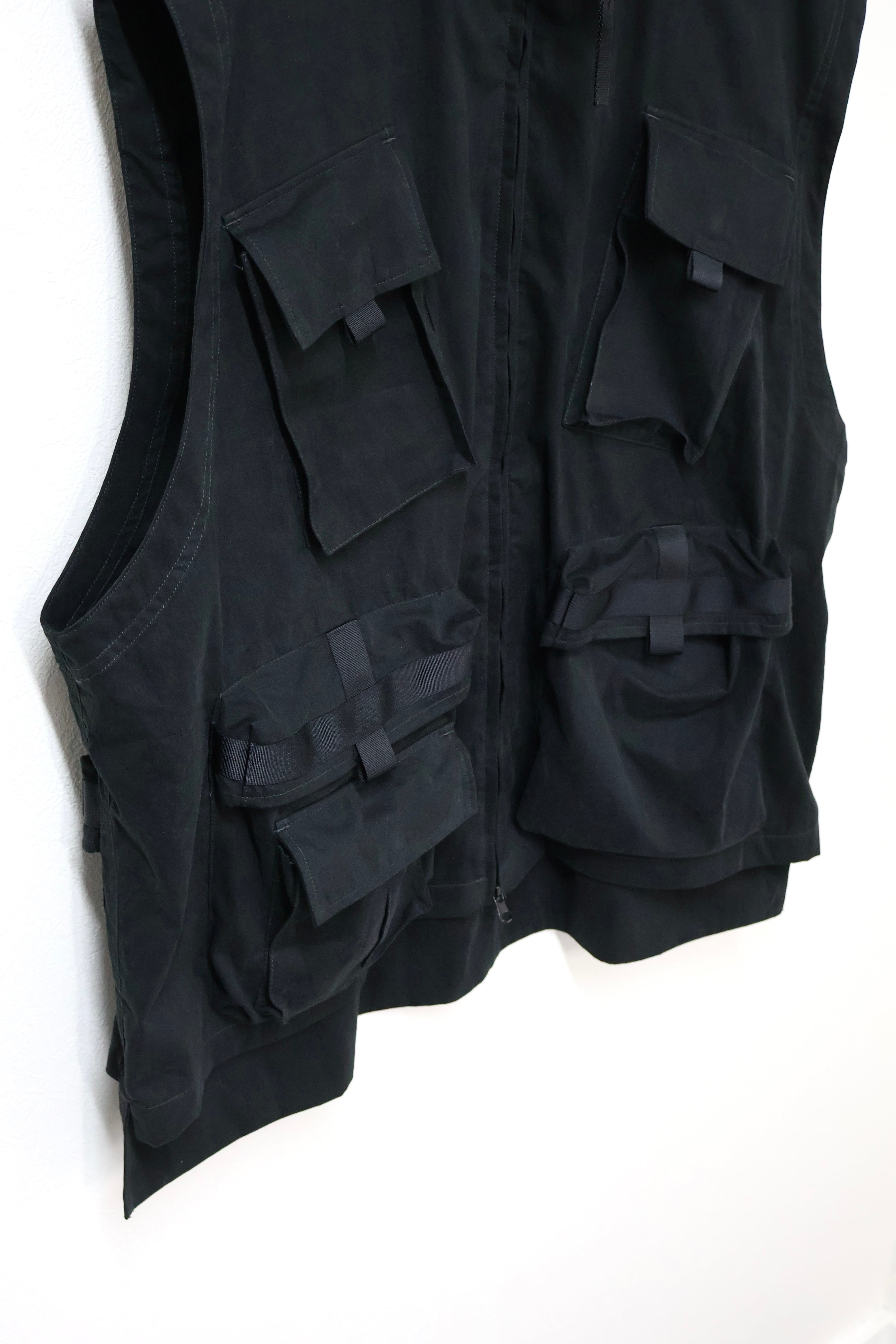 ESSAY UTILITY VEST -BLACK- | OoaLL