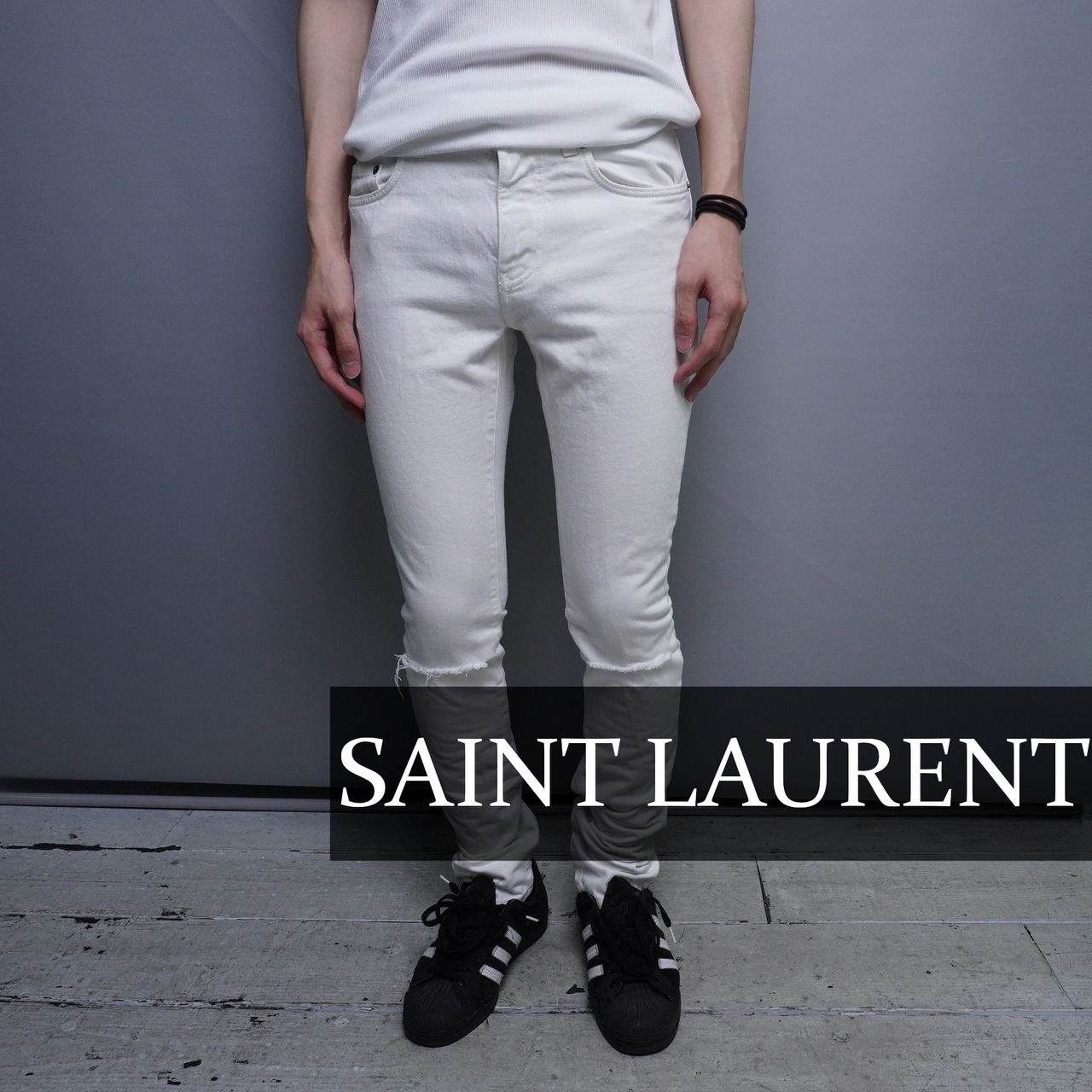 Yves Saint Laurent】2B シングル セットアップ