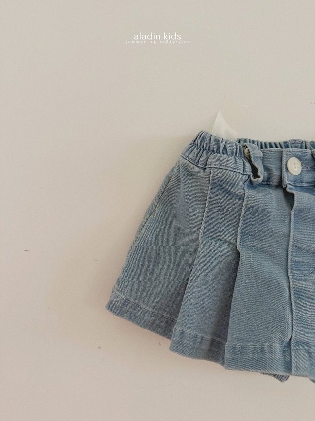 〘即納〙L size _ Aladin kids / Pleated Spandex Skirt
