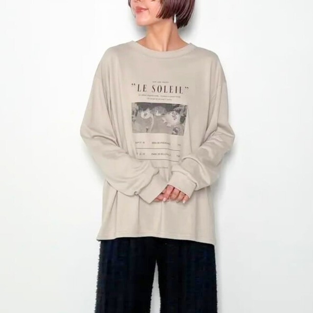 【 CHIGNON 】Relax PHOTOロンTee