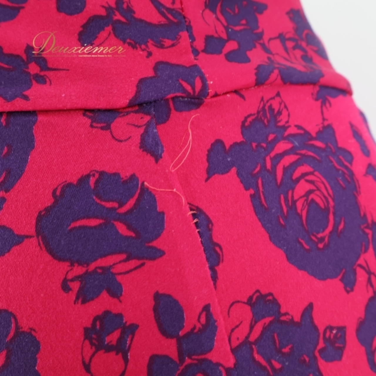 フラメンコ 衣装 ファルダ スカート 紫 ピンク 花柄 伸縮 ハイウエスト ストレッチ 青 紫 レッスン 練習着 ダンス パーティ 発表会 ピンク系 パープル系 動きやすい 華やか エレガント おしゃれ フェスティバル ステージ衣装 女性用