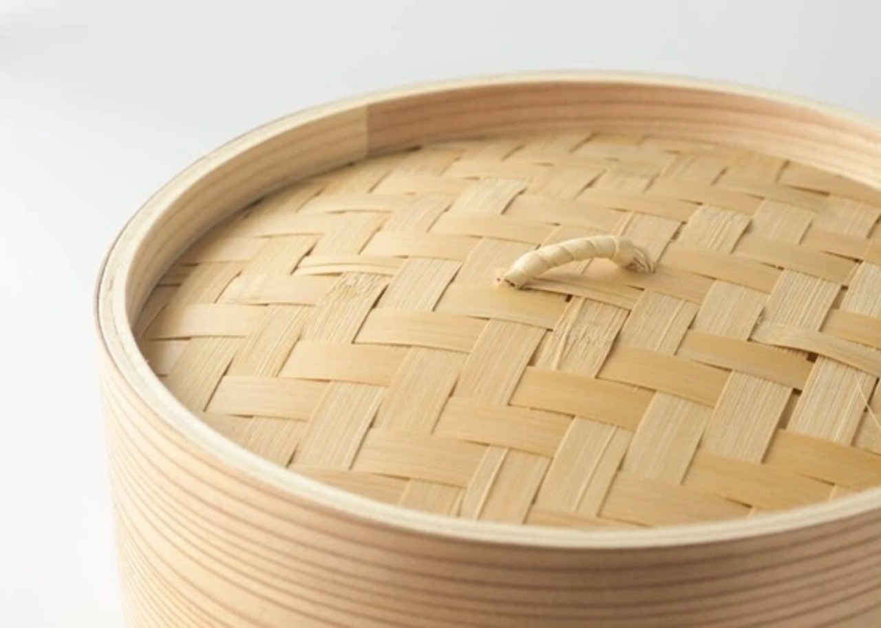 21cm点心セイロ 身&蓋セット 蒸篭 蒸籠蒸し ヘルシー