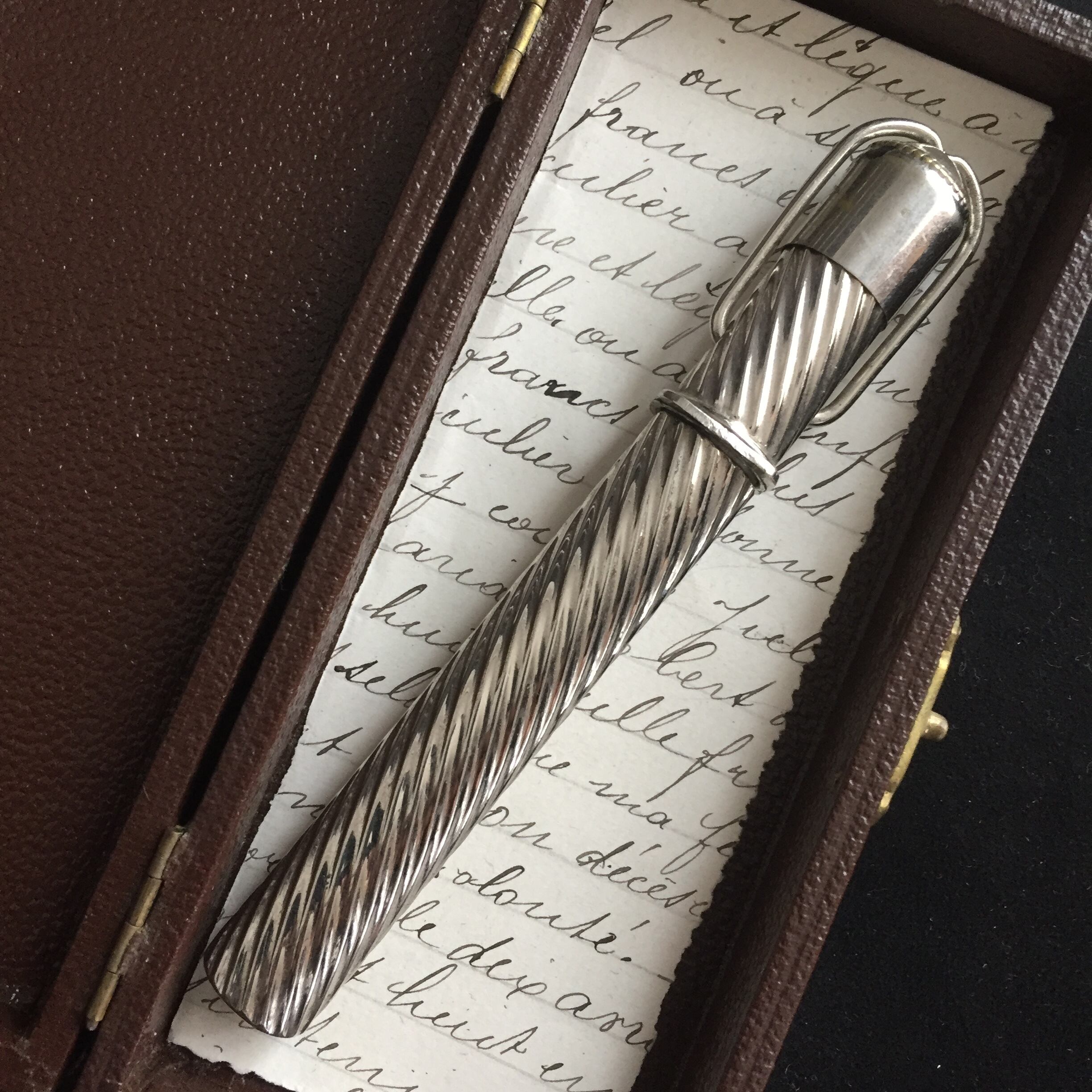 Antique portable calligraphy set