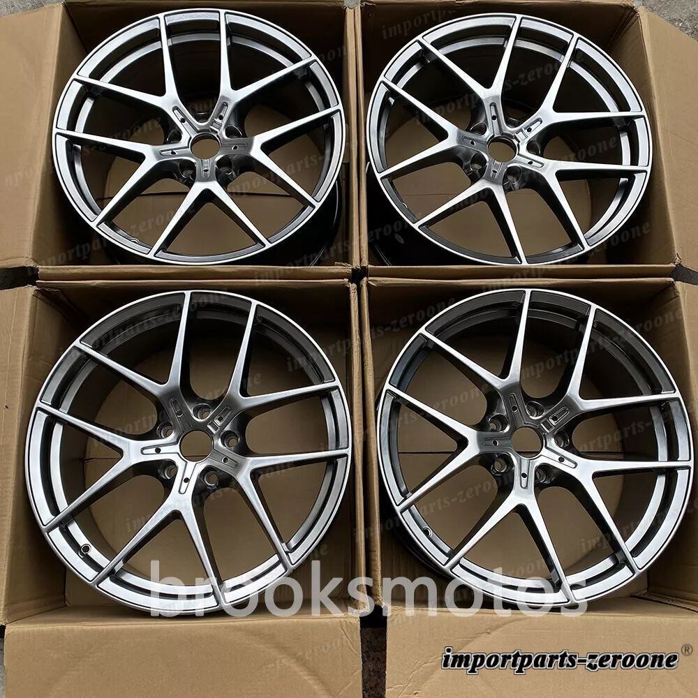 20インチハイパーブラックスタイルホイールアウディa7 20x9 4 本セット