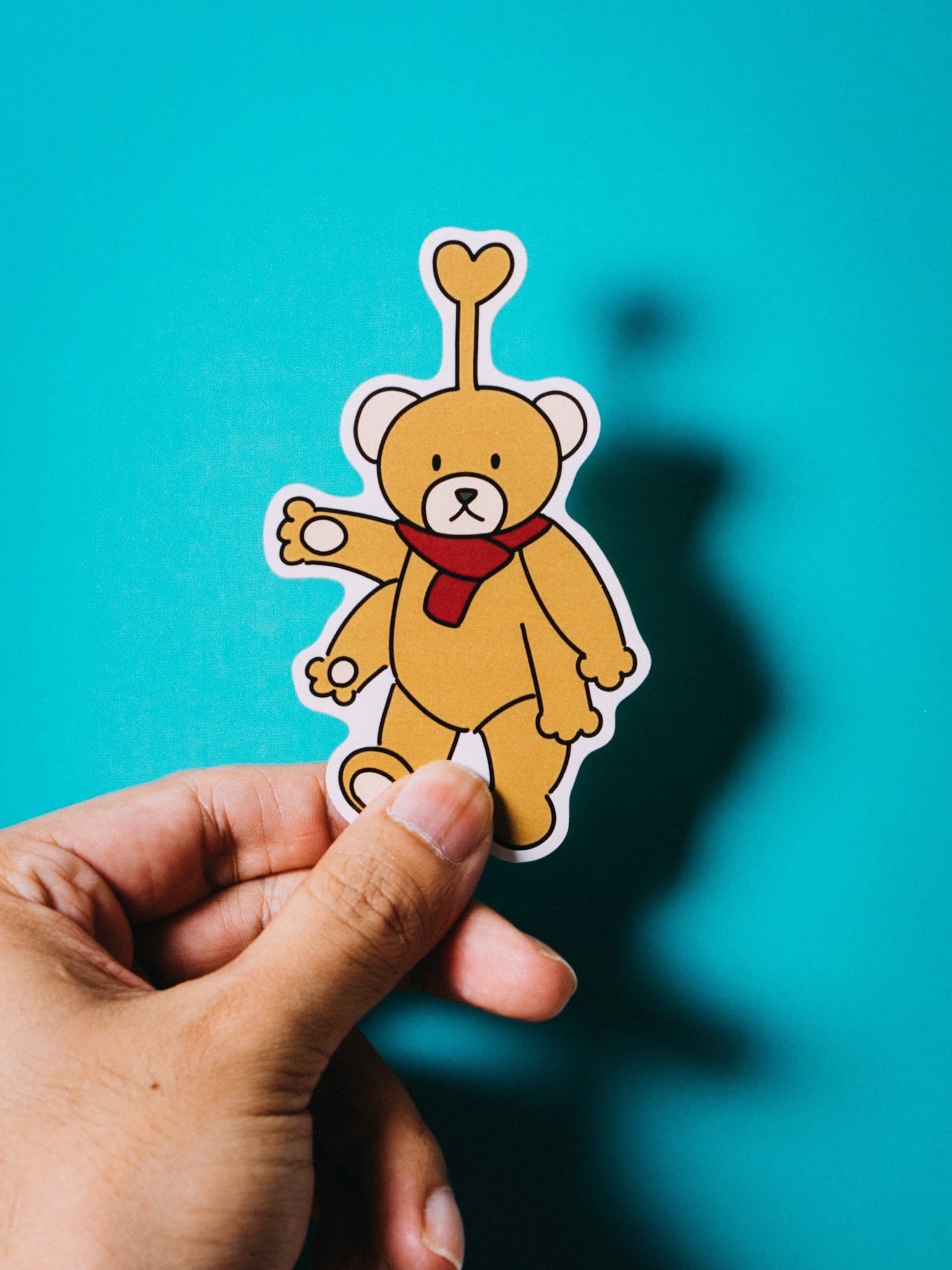 ステッカー 「くまかぶとむし」 | チープやさん