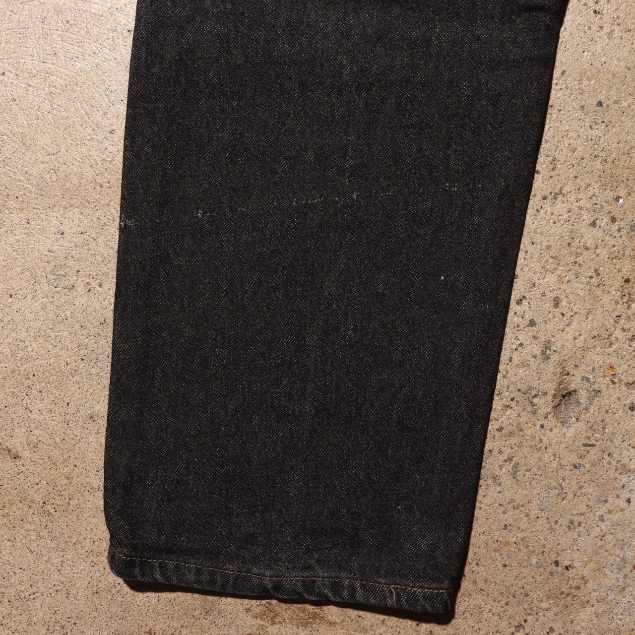 極美品 40×30 Levi’s 505 先染め USA ブラックデニムパンツ