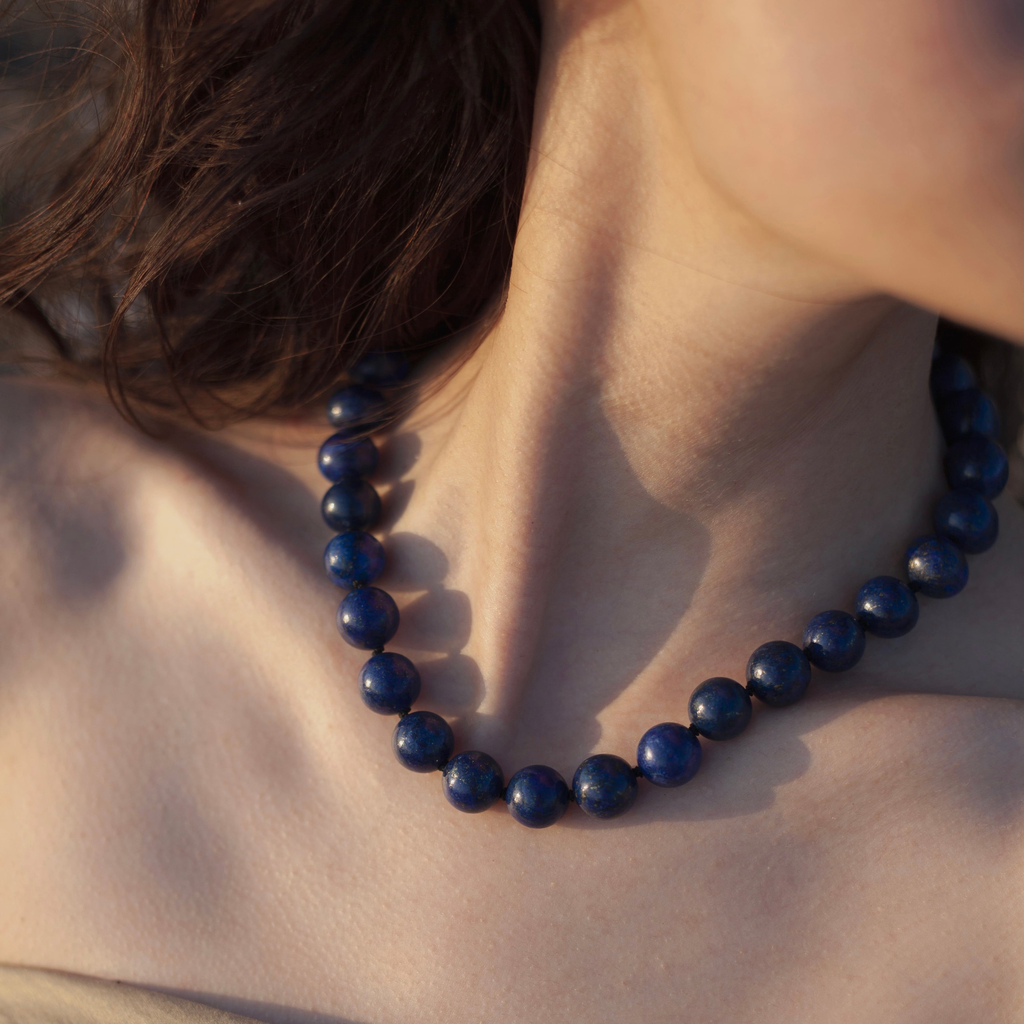 新品　Halo ラピスラズリ ネックレス 約40cm Lapis Lazuli Necklace | halo