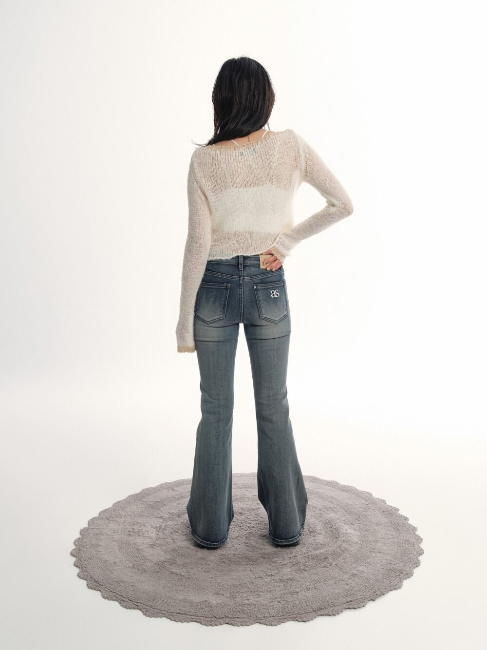 3/5発売新作☆もごつセレクト【AS''ON】CALEY BOOTS CUT PANTS