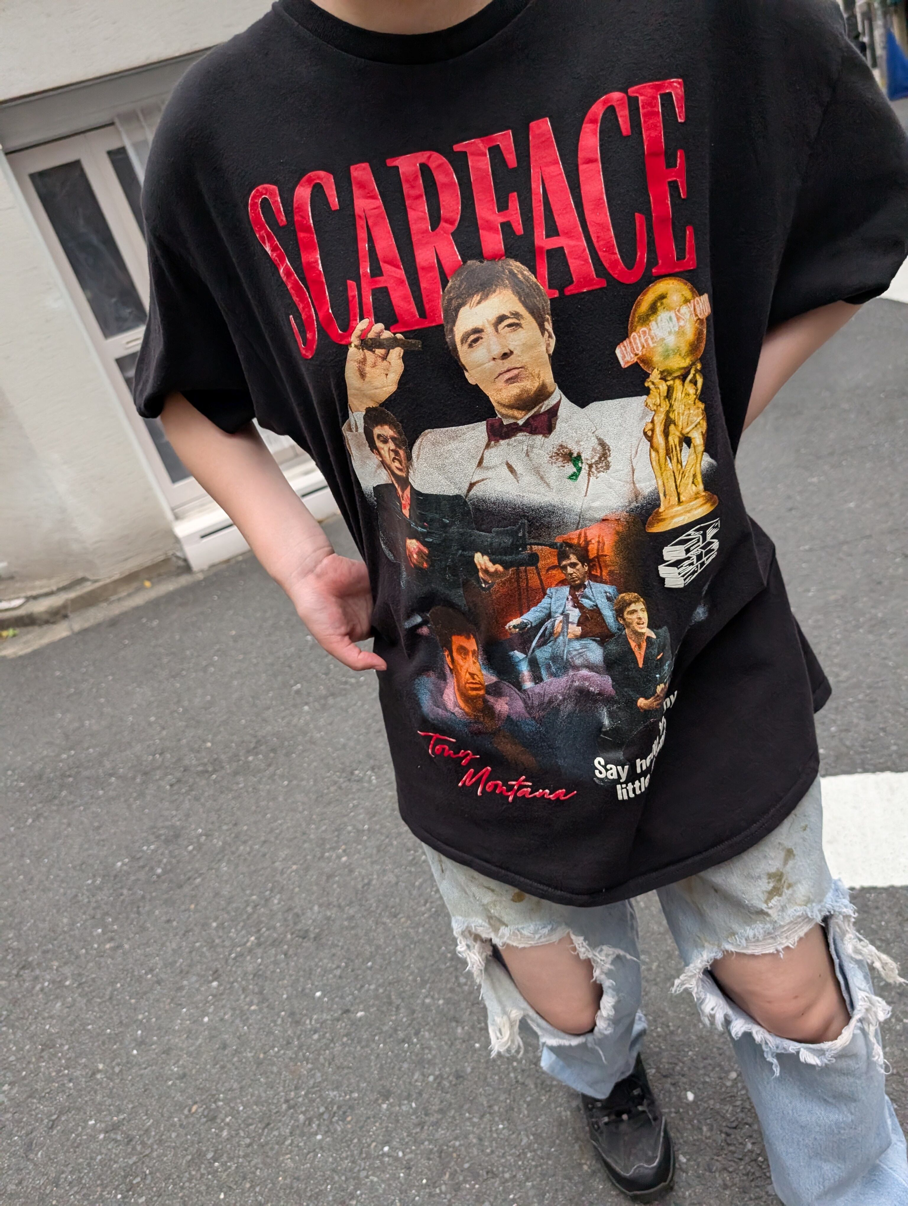 "SCARFACE" print tee