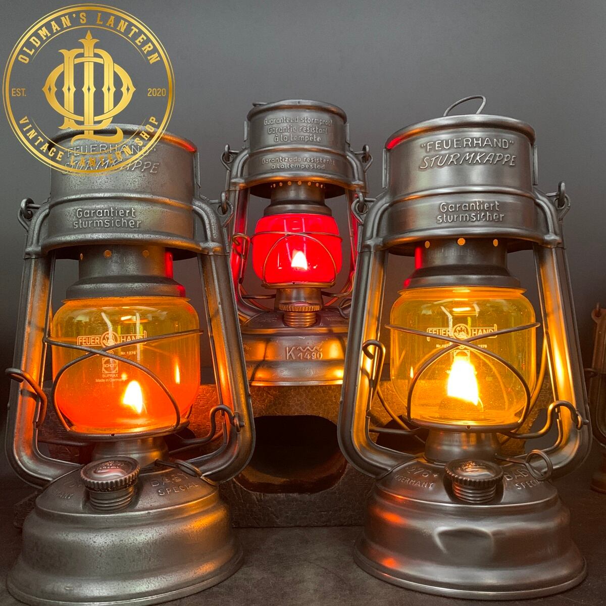 FEUERHAND 276 StK ヴィンテージ イエローアンバーハーフ