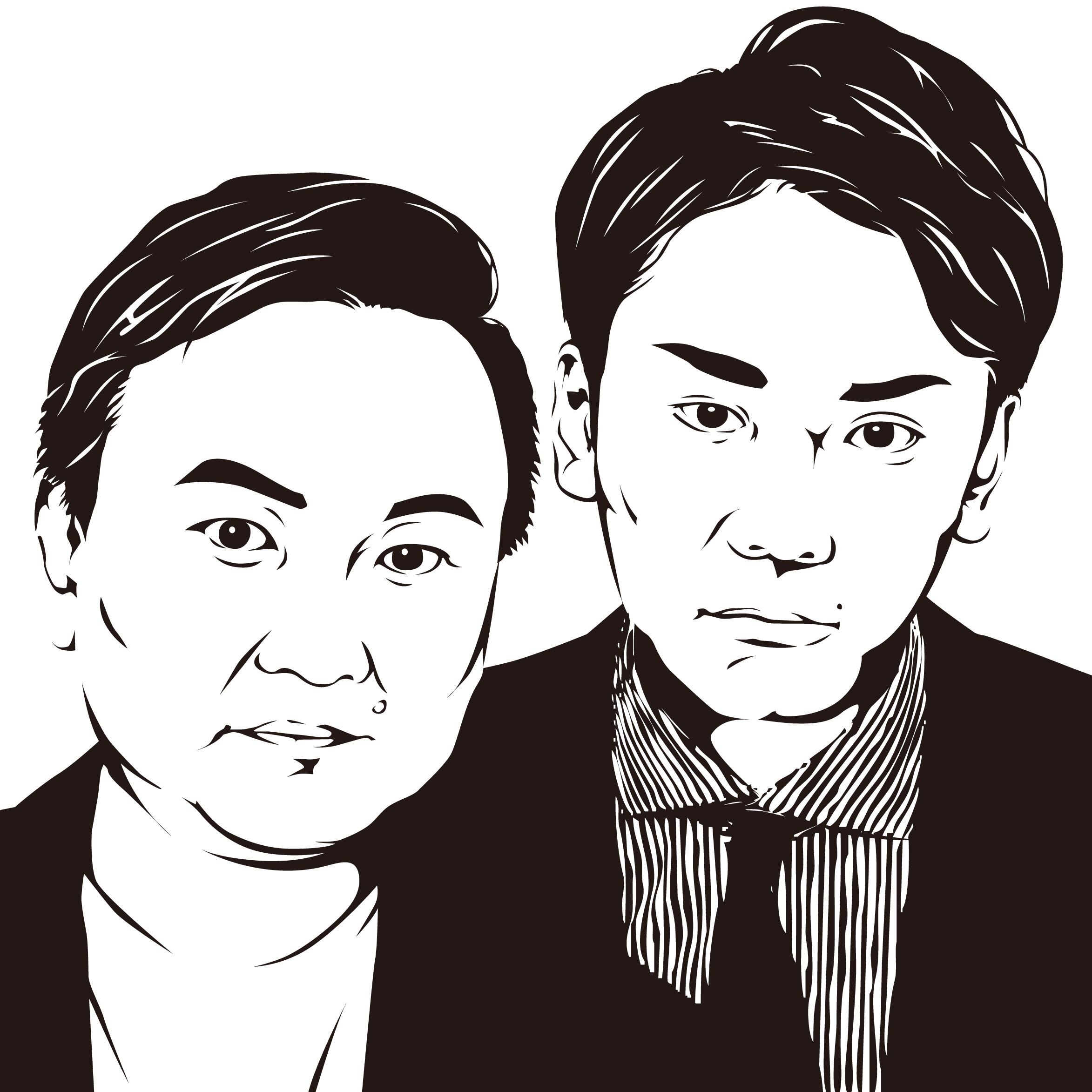 ひと味違う自己紹介」似顔絵シルエット描きます。 | reolabo