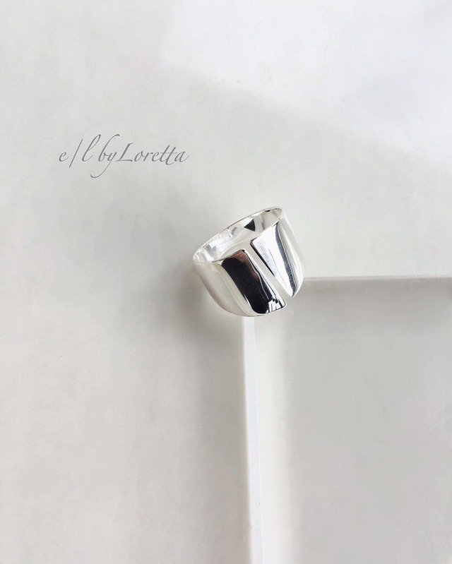 Silver925 thick Ring  0019