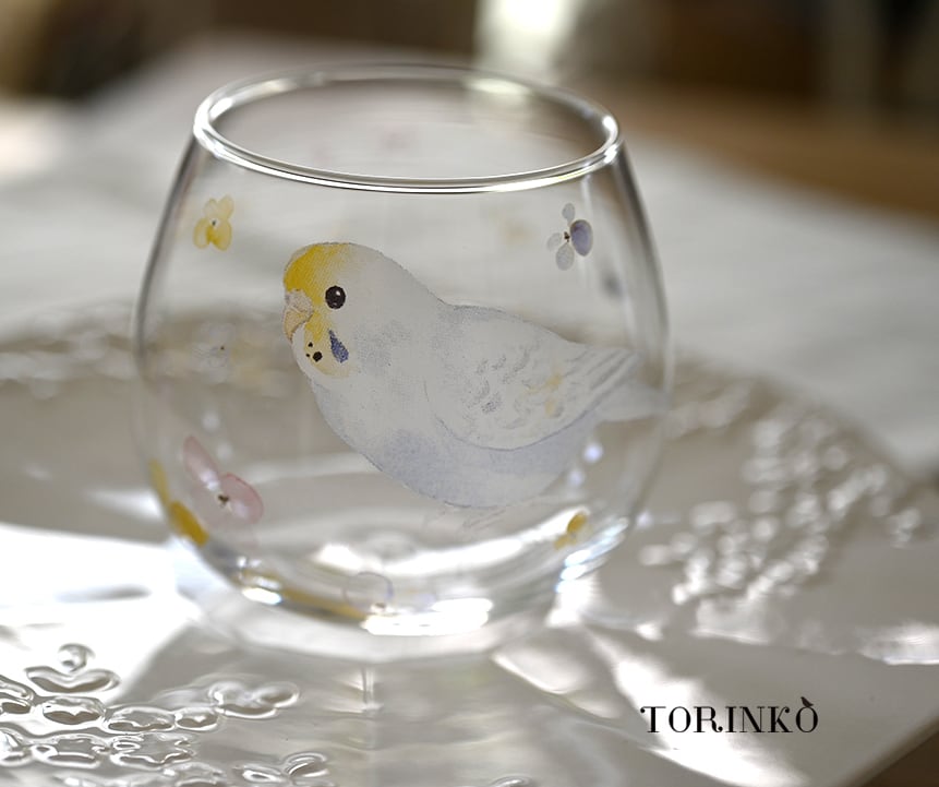 鳥のゆらゆらスインググラス（36羽の中からお好きな鳥・インコを選べ