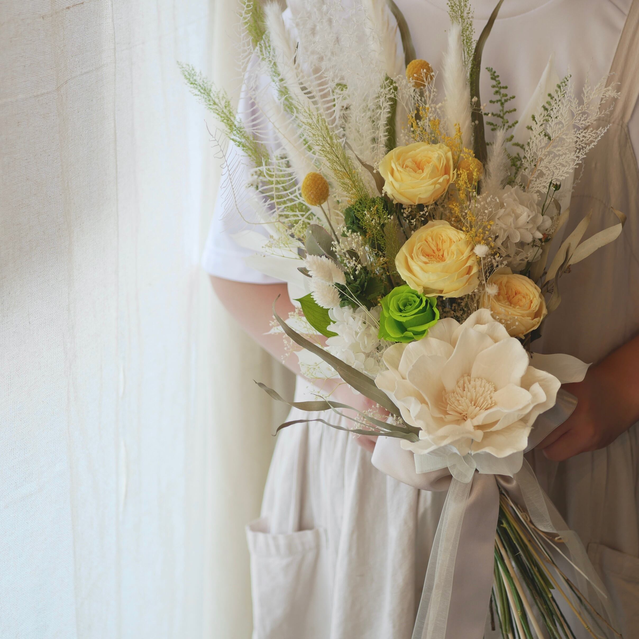 Y様専用 weddingブーケ&ヘッドパーツ