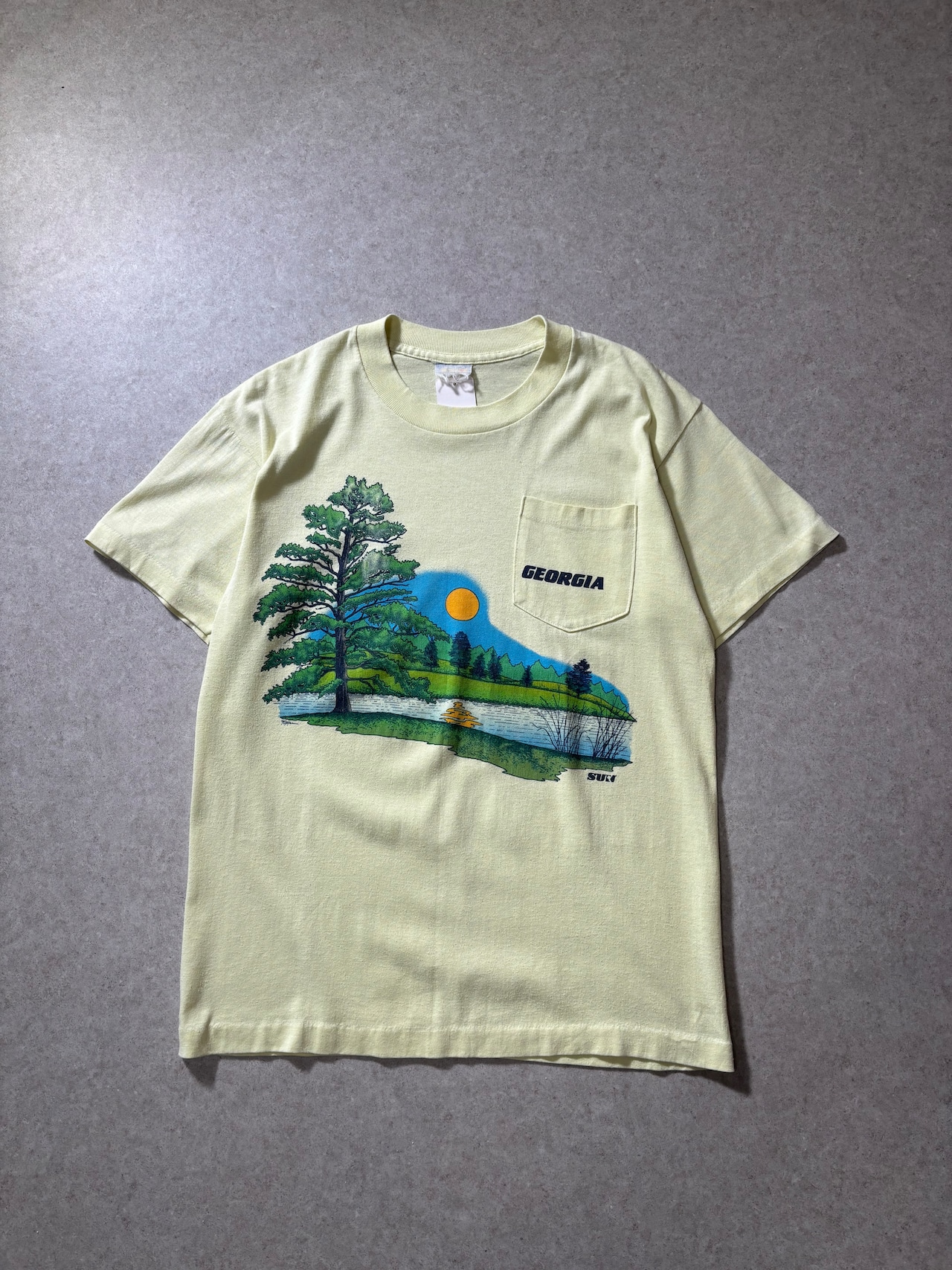 70s GEORGIA good print tee